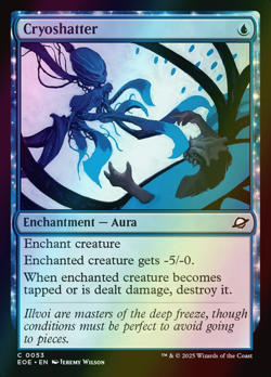 MTG Cryoshatter Foil ** Edge of Eternities ** English - Image 1