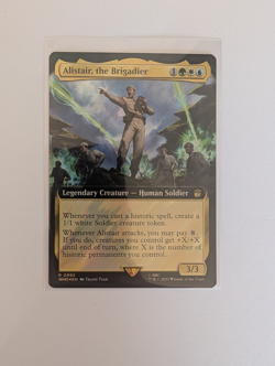 MtG Alistair, the Brigadier R Doctor Who Magic Gathering Free Postage NM/M - Image 4