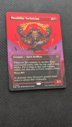 Possibility Technician - Borderless - MtG Edge of Eternities - NM - Image 1