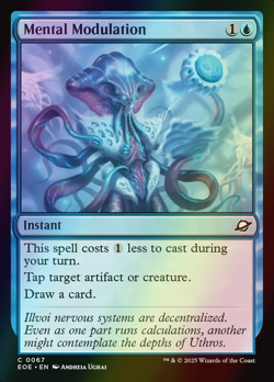 MTG Mental Modulation Foil ** Edge of Eternities ** English - Image 1