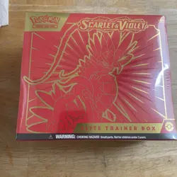 2023 Pokemon Scarlet & Violet Base Set Elite Trainer Box (ETB) Sealed - Image 1