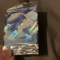 Pokemon - Alolan Vulpix V - (Holiday Calendar) - 033/195 - Promo - Holo NM - Image 3