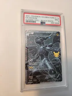 2021 POKEMON CELEBRATIONS CLASSIC COLLECTION #114 FULL ART/ZEKROM PSA 9 - Image 3
