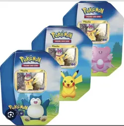 POKEMON GO GIFT TIN 6 BOX CASE BLOWOUT CARDS - Image 4