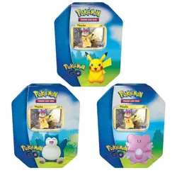 POKEMON GO GIFT TIN 6 BOX CASE BLOWOUT CARDS - Image 1