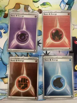 Pokemon TCG - Energy X 4 - (Horizontal Holo) - Black Bolt & White Flare - Image 1