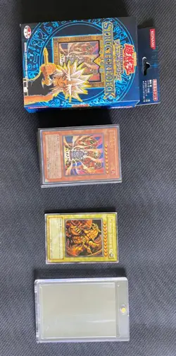 sealed Yugioh Marik japanese structure deck and winged dragon of ra DOD-001 MINT - Image 1