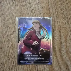 Gundam Card Game EX Resource Token EXRP 001 Relena Promo SDCC 2025 English - Image 1