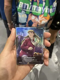 Gundam Card Game EX Resource Token EXRP 001 Relena Promo SDCC 2025 English - Image 1