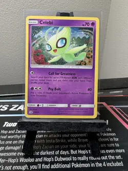 Celebi SM224 Cosmos Holo - Sun & Moon Promo Pokemon Card - NM - Image 1