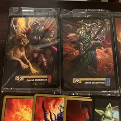 World of Warcraft WOW TCG Molten Core + Dark Portal Card Lot W/Sealed Packs Deck - Image 2