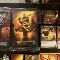 World of Warcraft WOW TCG Molten Core + Dark Portal Card Lot W/Sealed Packs Deck - Image 3