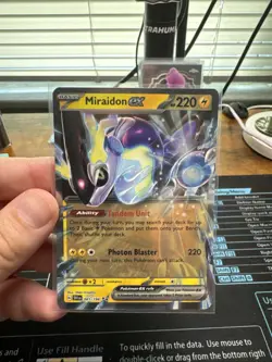 Miraidon EX 81/198 Scarlet & Violet Pokemon TCG Card Near Mint Condition - Image 1