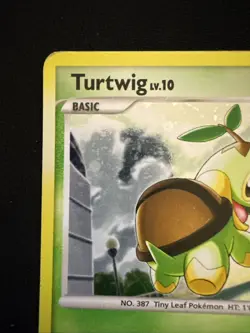 Pokemon (Holo) TURTWIG Card (POP SERIES-6) Set 17/17 Common Promo - Image 3