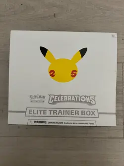 Pokemon Trading Card 25th anniversary CELEBRATIONS EliteTrainer Box unopened pak 820650809439 - Image 2