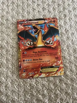 Charizard EX XY17 Jumbo Holo Rare 2014 Black Star Promo Card Pokemon TCG MP - Image 1