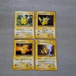 Pokemon Card Lot Pikachu Lt. Surge's Pikachu & Raichu Japanese Vintage & Modern - Image 1