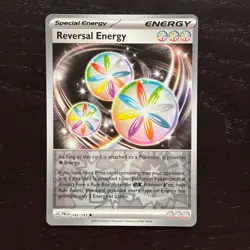 Reversal Energy 192/193 Pokemon Paldea Evolved SV Reverse Holo Uncommon Card NM - Image 1