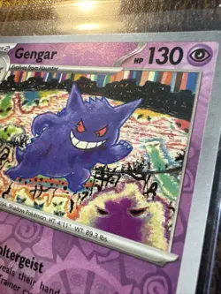 Gengar Reverse Holo NM 094/165 Scarlet & Violet 151 Pokemon Card - Image 4