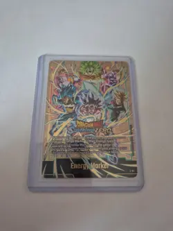 Ultra Rare Carte Dragon Ball super Sparking Zero Energy Marker TCG Card Game - Image 1