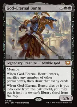 MTG - God-Eternal Bontu - Edge of Eternities - Image 1
