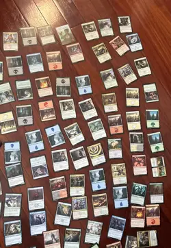 Mtg Gathering Cards Lot In Box Approximately 200 Cards - Image 3