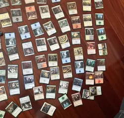 Mtg Gathering Cards Lot In Box Approximately 200 Cards - Image 4