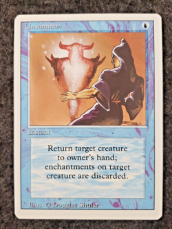 Unsummon Magic the Gathering Revised (NM) Never Played MTG............ (DS3D1K5) - Image 1