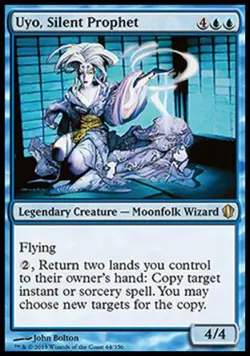 Uyo, Silent Prophet - Medium Play MTG Commander 2013 Edition - Image 1