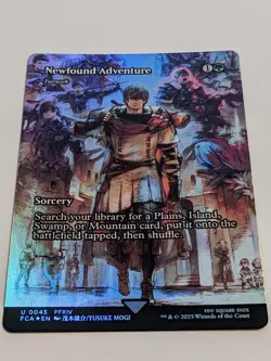 Newfound Adventure, Farseek Showcase FOIL: Final Fantasy (FCA) MTG (NM) - Image 1