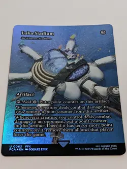 Luka Stadium, Strixhaven Stadium Showcase FOIL: Final Fantasy (FCA) MTG (NM) - Image 1
