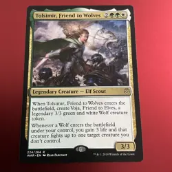 Tolsimir, Friend to Wolves ~ War of the Spark [ NearMint ] [ Magic MTG ] - Image 2