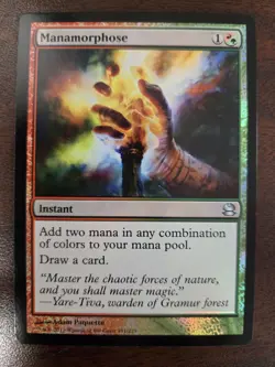 Manamorphose NM FOIL Modern Masters MTG FREE SHIPPING - Image 1