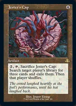 MTG JESTER's CAP 381 FOIL PLAYED - CAPPELLO DEL GIULLARE - DMR X EN - MAGIC - Image 1
