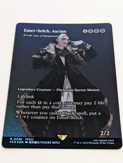 Emet-Selch, Ascian - K'rrik Showcase FOIL: Final Fantasy (FCA) MTG (NM) - Image 1
