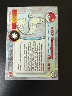 2000 Topps Pokemon TV Series 2 Dewgong Foil (Blue Logo) - Image 2