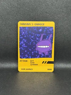 Pokenots Sabribri’s Ganger 0008, Gym Homies; Dysfunctional Pass Parody Pokemon - Image 1