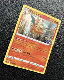 Pokemon TCG - Charizard 010/078 - Holo Rare - Pokemon GO *NM/M - Image 2