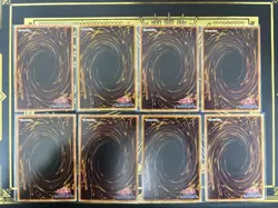 Yugioh Ghost Rare Set of 8 Japanese Raigeki Chaos Neos Odd-Eyes Rebellion Dragon - Image 2