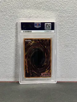 2020 Yugioh MVP1-ENS28 Magicians' Defense Secret Rare 1st PSA 9 Mint - Image 2