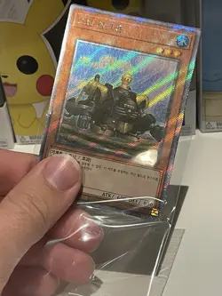 Steam Synchron (RC03-KR006, Extra Secret Rare) Korean YUGIOH (NEW) - Image 2
