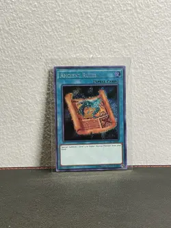 Yugioh Ancient Rules LCKC-EN039 Secret Rare 1st Ed NM - Image 1