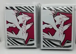 Lot of 2 Sealed Packs of Pokemon White Flare 65ct Standard Pokemon Card Sleeves - Image 1