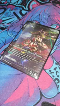 Gundam Card Game: Unicorn Gundam (Destroy Mode) (LR+) - Newtype Rising (GD01) - Image 3