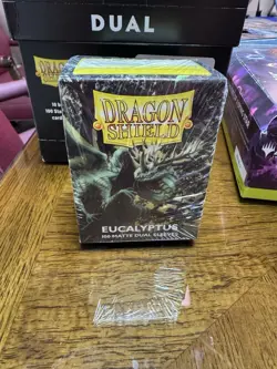 Dragon Shield Eucalyptus 100 Matte Dual Trading Card Sleeves 5706569150495 - Image 1