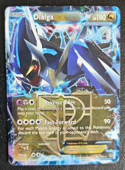 Dialga EX 65/101 Pokemon Plasma Blast Black & White Ultra Rare Card Dmg - Image 1