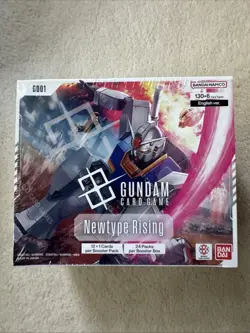 Gundam Card Game - Newtype Rising GD01 Booster Box English SEALED - Image 1