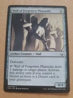 Wall of Forgotten Pharaohs Hour of Devastation - MTG 168 - Image 1