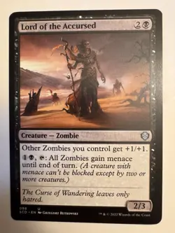 Lord of the Accursed #88 (NM) Starter Commander SCD Magic MTG - Image 1