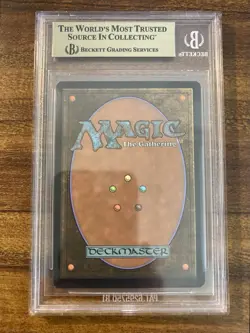 MTG✨FOREST Full Art GALAXY FOIL✨Unfinity BGS 9.5 GEM MINT Land Adam PAQUETTE Art - Image 2